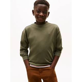 Tommy Hilfiger Tommy Hilfiger Green Essential Jersey Long Sleeve T-Shirt