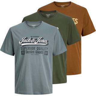 JACK & JONES Jack & Jones Multipack Logo T-shirt 3 Pakke
