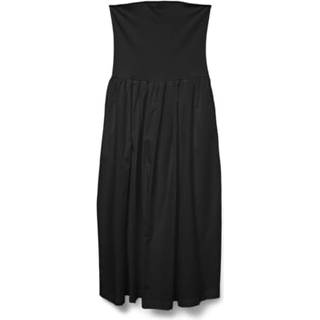 VERO MODA VERO MODA Black Bandeau Drop Waist Maxi Dress - XL 14