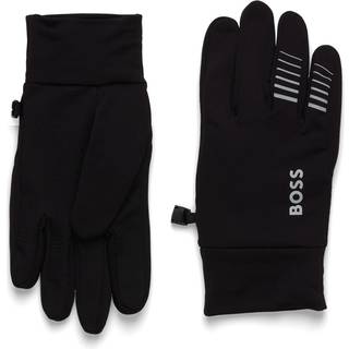 Løbehandsker i fleece med stræk