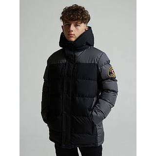 Zavetti Canada Raffino Colour Block Parka Jacket Junior, Sort - 8-9Y