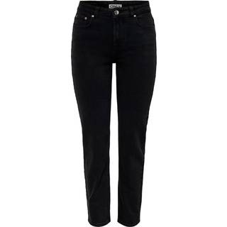 Onlemel Høj Talje Straight Fit Jeans - 34/32