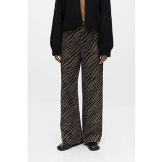 Leopardprint Brede Bukser