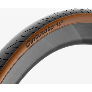 Pirelli Cinturato EVO TLR foldedæk road 700x28c sort/brun