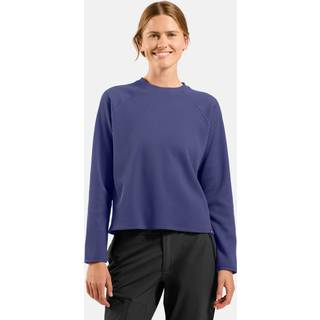 Odlo Women's Mid Layer Cubic Løbeshirt Damer størrelse L farve blå