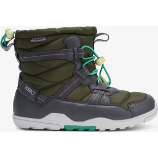Xero Shoes Alpine Pull On Big Kids – Army-Green - 34