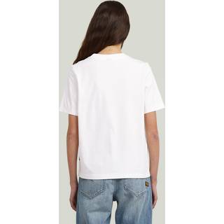 Text Graphic T-Shirt - White - Women