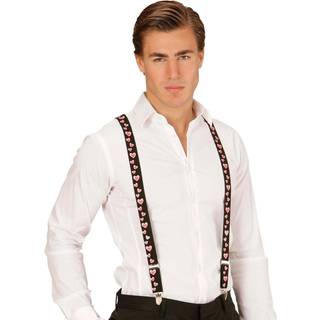 Sorte seler med hjerter