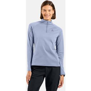 Odlo Women's Besso Mid Layer 1/2 Zip Fleecesweatere Damer størrelse M farve lilla