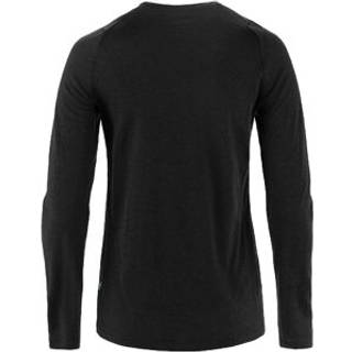 Fjällräven Women's Bergtagen Merino 190 L/S Merinolongsleeve Damer størrelse XS farve sort