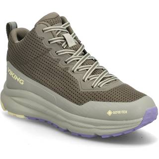 Viking Women's Motion Mid GTX Vandresko Damer størrelse 36 farve beige/olivengrøn