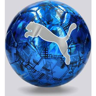 PUMA CUP Graphic Football, Accessories, Ultra Blue/Black/Gray Echo, 3