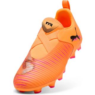 PUMA FUTURE 8 MATCH FG/AG Laceless Football Boots Youth, Shoes, Heat Fire/Black/Ravish, 38.5