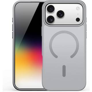 iPhone 17 Pro Max Dux Ducis Yind Hybrid Cover - MagSafe-kompatibel - Grå