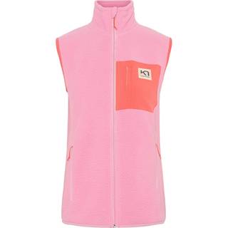 Kari Traa Women's Rothe Vest Fleecevest Damer størrelse L farve pink