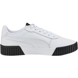 PUMA Carina 2.0 Sneakers Women, Shoes, White/Gold/Black, 39