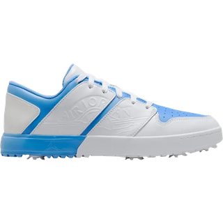 Nike Golf Golfsko Jordan NU Retro 1 G, hvid/blå