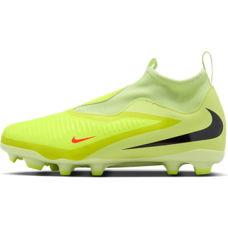 Nike Jr. Phantom 6 High Academy-fodboldstøvler til flere typer underlag til større børn - Orange - 38.5