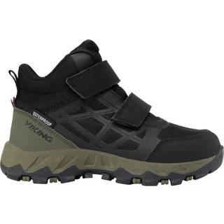 Viking Track Mid WP Sneakers, Olive, 24