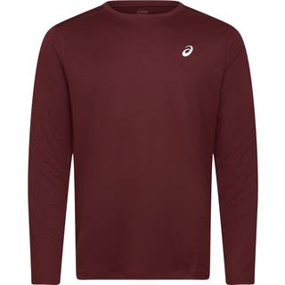 Asics Men's Asics Core Ls Top Dark Red Planet, S