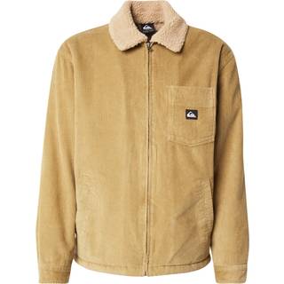 Quiksilver DNA Sherpa Harrington Jacket Fritidsjakke Herrer størrelse L farve beige