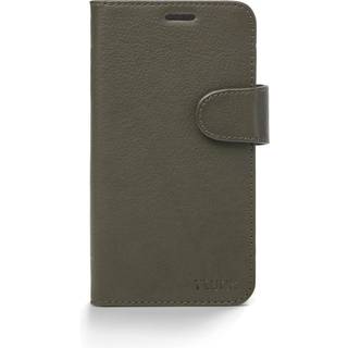 Trunk iPhone 12 / 12 Pro Ægte Læder Cover - 2-i-1 Design - Grøn