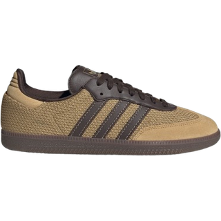Samba OG Shoes - Golden Beige / Dark Brown / Gum - 37 1/3