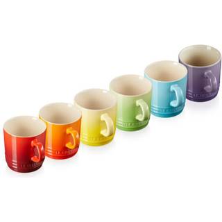 Signature Stentøjs 6-pak Kaffekrus, Rainbow, 20 cl