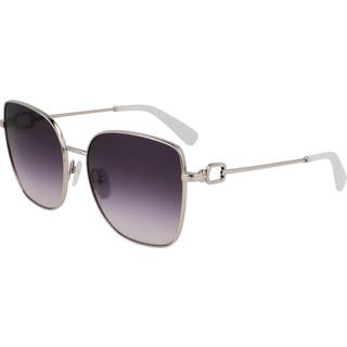 Longchamp LO177S N 042 58 Solbriller Kvinder Silver - Silver - 58mm