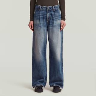 Skater Chino High Loose Jeans - faded typhoon - Women