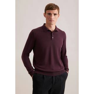 Seidensticker Herren Pullover rot unifarben
