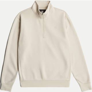 Premium Core Half Zip Sweater - White - Men