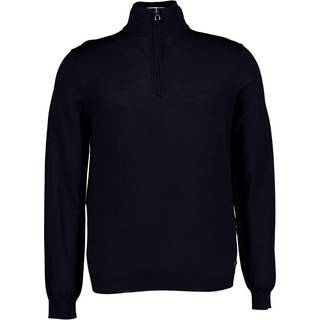 Pierre Cardin Herren Troyer blau unifarben