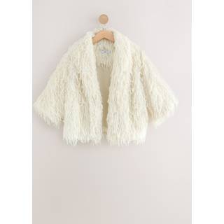 Next Jakke med fjerlook