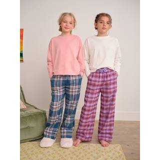 Next Green/Pink Check Check Woven Bottom Pyjamas 2 Pack (3-16yrs)