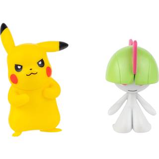 Pokemon Battle Figure 2-pack Pokemon figurer 5 cm - Pikachu og Ralts