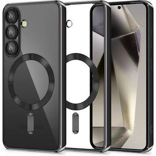 Samsung Galaxy S25 FE Tech-Protect MagFlex Cover - MagSafe-kompatibelt - klar / sort