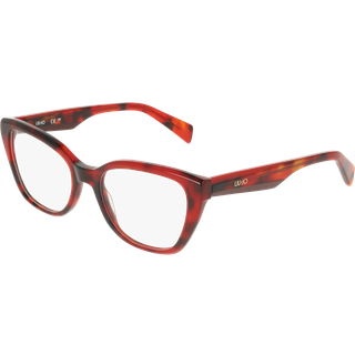 Liu Jo Kvinde LJ2838 640 Optiske stel Acetat Rød Cat Eye Normal