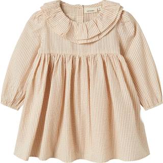 Lil Atelier Lucia LS Dress - Turtledove
