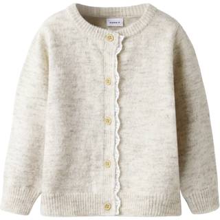 NAME IT Rikimmi Strikket Cardigan - Peyote Melange