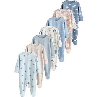 Next Baby Popper-nattøj 7 pakke (0måneder -2år)