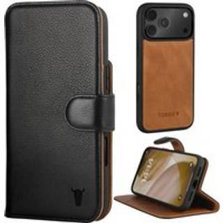 iPhone 17 Pro Max Leather Case (with Detachable Cover & MagSafe Compatible) - TORRO Signature / Black