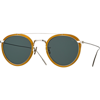 Eyevan 762 8002 48 Solbriller Mænd Gul - Opaque Mustard Yellow Silver - 48mm