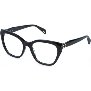 Police Kvinde VPLT01 0700 Optiske stel Acetat Sort Sommerfugl