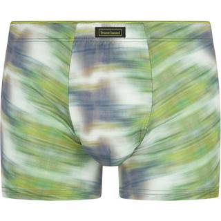 bruno banani Herren Shorts grün Mikrofaser/Funktion Geprintet