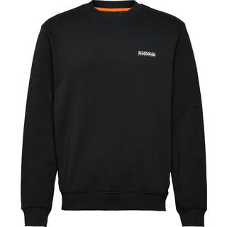 Napapijri Napapijri Small Box Crew Neck Black Sweatshirt