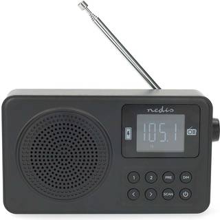 Nedis FM-radio bærbar med Bluetooth