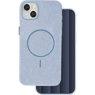 Glitter Thin Mag case for iPhone 17 Pro Max 6,9" blue