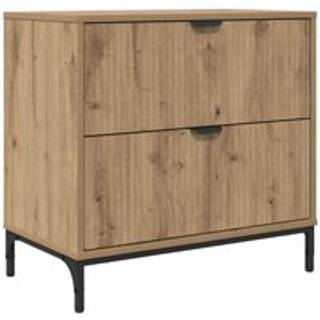 Sengebord artisan eg 63.5 x 36 x 61 cm Konstrueret træ