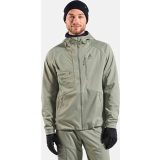 Odlo Zeroweight Windproof X Warm Jacket Langrendsjakke Herrer størrelse XXL farve olivengrøn